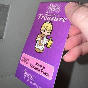 Precious Moments Vintage Pin, Sleep in Heavenly Peace